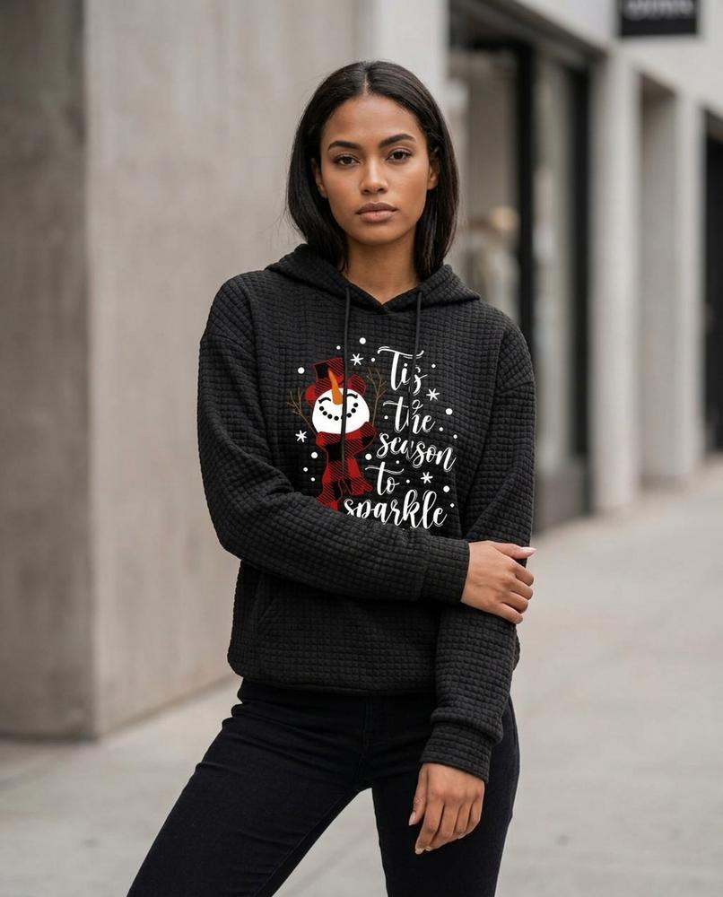 Zumieze - Tavan | Quilted Relaxed-Fit Hoodie Women