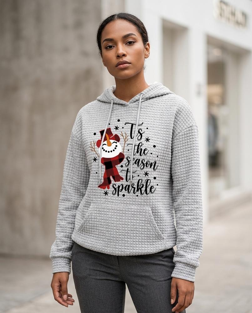 Zumieze - Tavan | Quilted Relaxed-Fit Hoodie Women