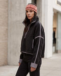Zumieze - Nevin | Fleece Cropped Jacket Women