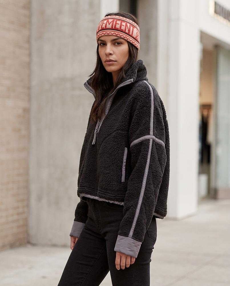 Zumieze - Nevin | Fleece Cropped Jacket Women