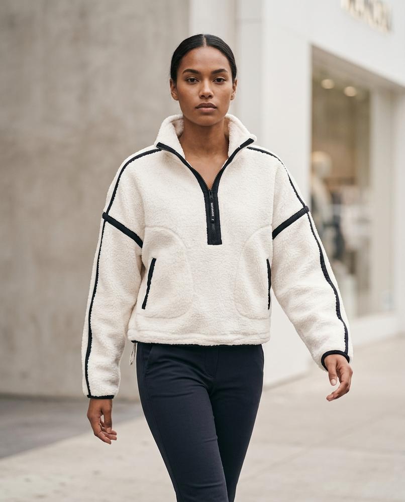 Zumieze - Nevin | Fleece Cropped Jacket Women