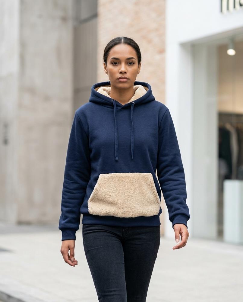 Zumieze - Zehal | Fleece-Lined Pullover Hoodie Women