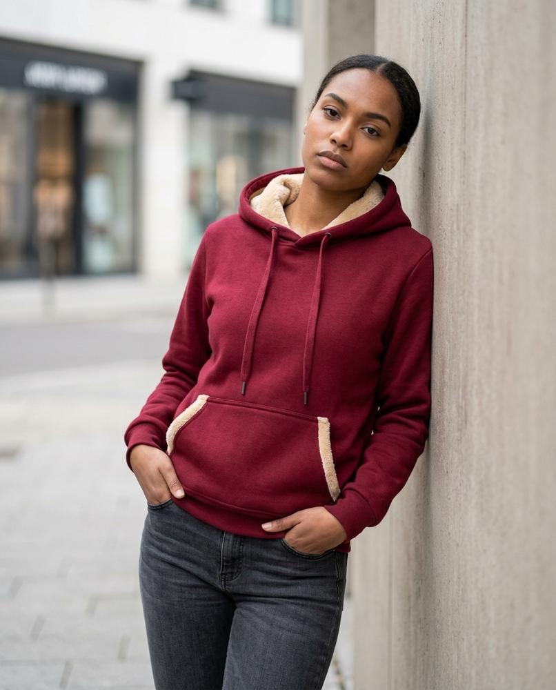 Zumieze - Zehal | Fleece-Lined Pullover Hoodie Women