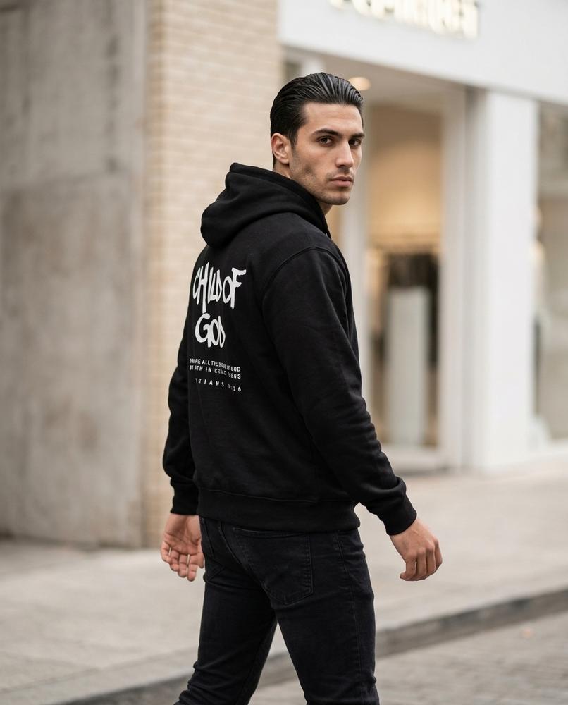 Zumieze - Saver | Printed Relaxed-Fit Hoodie Unisex