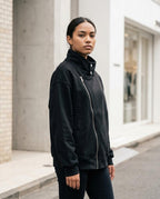Zumieze - Vilan | Asymmetrical-Zip High-Collar Jacket Women