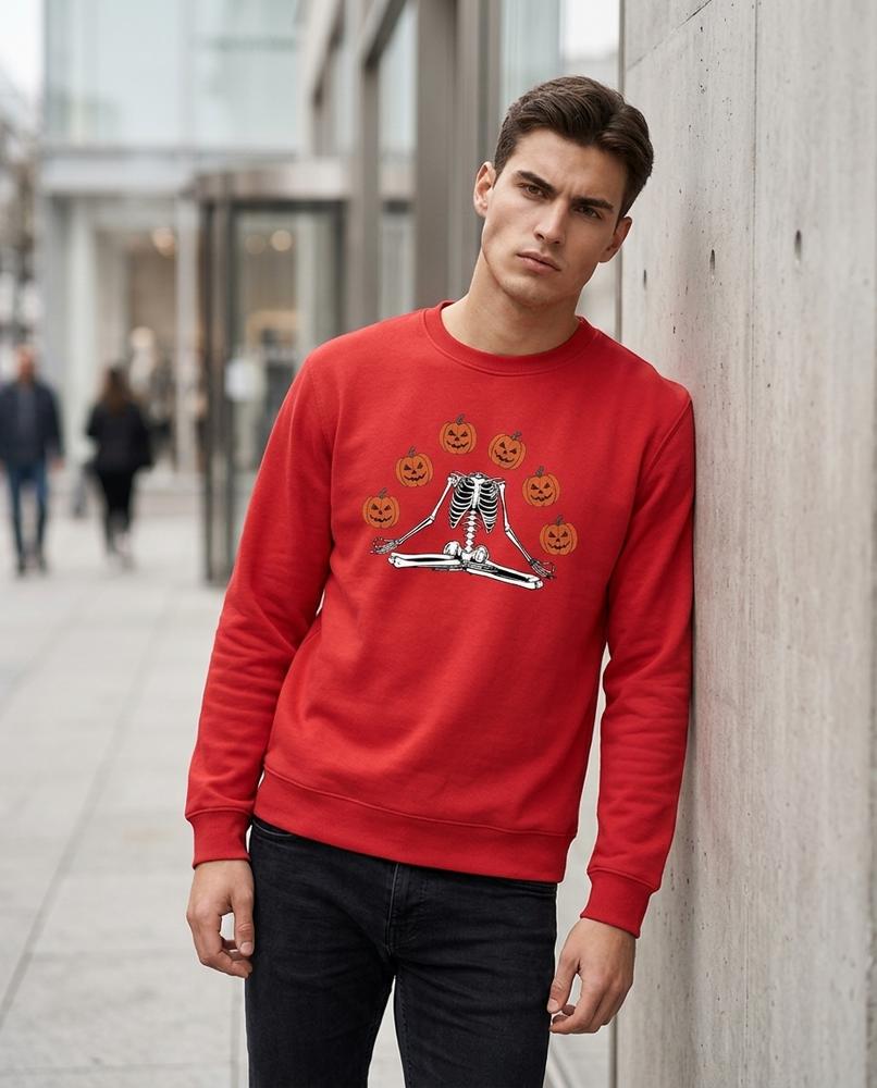 Zumieze - Zatal | Graphic Print Crew Neck Sweatshirt Unisex