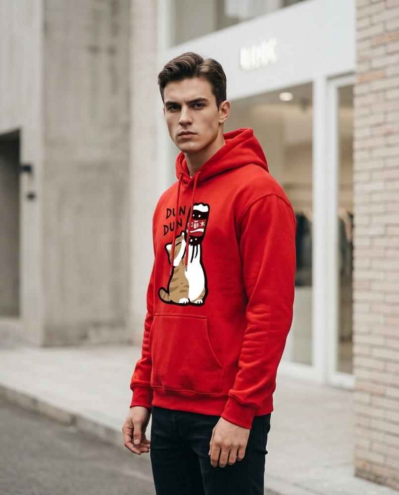 Zumieze - Zaken | Printed Hooded Hoodie Unisex