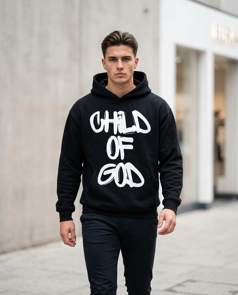 Zumieze - Arven | Printed Relaxed-Fit Hoodie Men