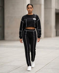 Zumieze - Eldan | Cropped Contrast-Stitched Suit Women