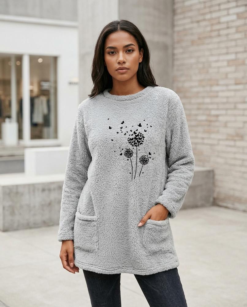 Zumieze - Nilor | Plush Longline Tunic Women