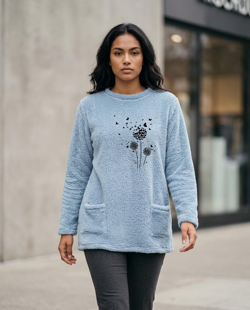 Zumieze - Nilor | Plush Longline Tunic Women