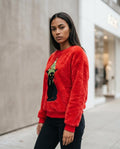 Zumieze - Rimer | Fluffy Appliquéd Sweater Women