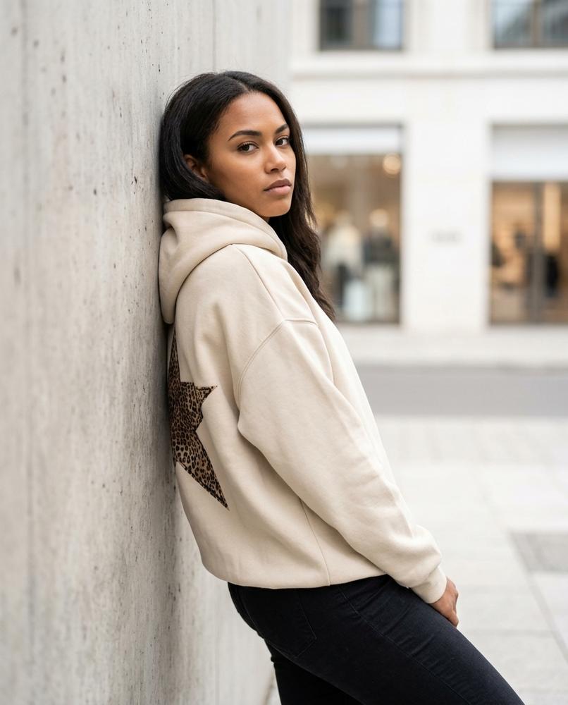 Zumieze - Arnor | Printed Relaxed-Fit Hoodie Women