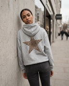 Zumieze - Arnor | Printed Relaxed-Fit Hoodie Women