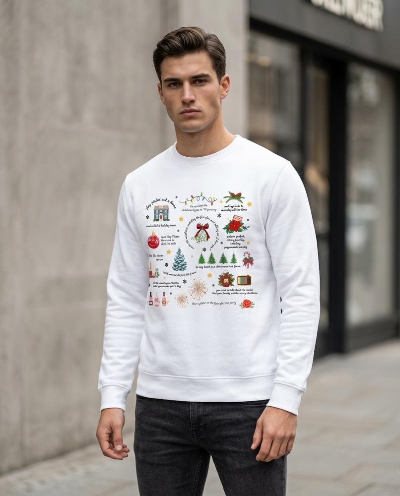 Zumieze - Rasel | Printed Crewneck Sweatshirt Men