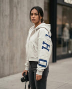 Zumieze - Caver | Zip-Up Printed Hoodie Women