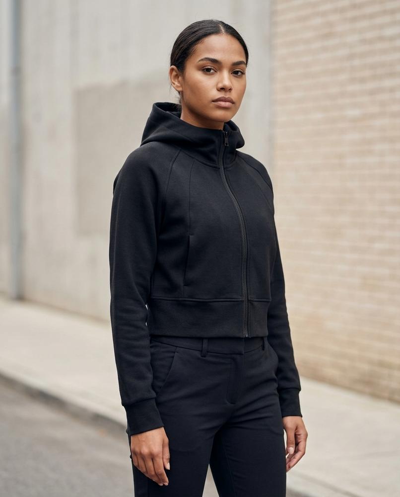 Zumieze - Notir | Zip-Up Cropped Hoodie Women