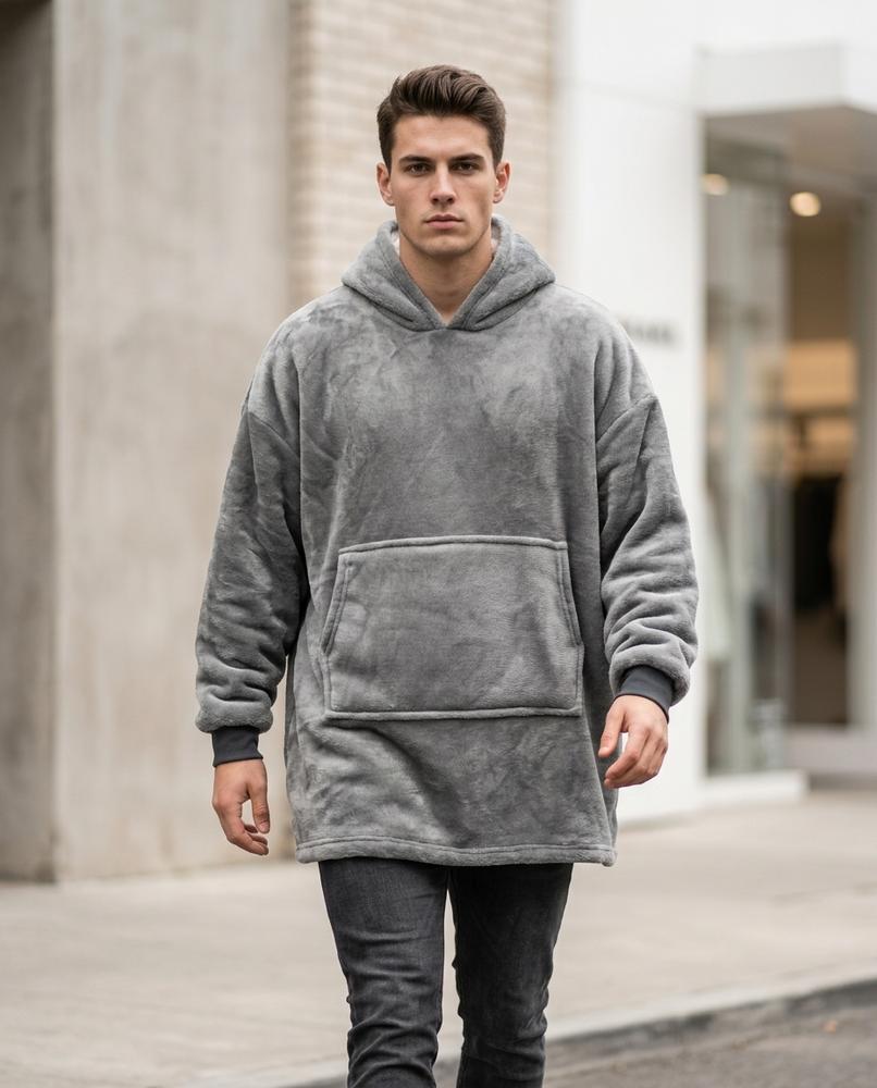 Zumieze - Dasen | Oversized Plush Hoodie Women