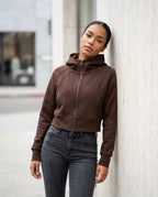 Zumieze - Notir | Zip-Up Cropped Hoodie Women