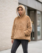 Zumieze - Dasen | Oversized Plush Hoodie Women