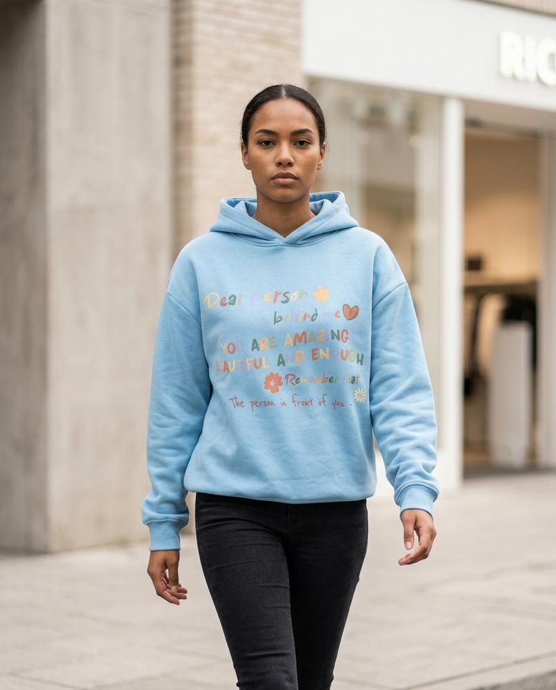 Zumieze - Rimel | Relaxed Fit Printed Hoodie Unisex