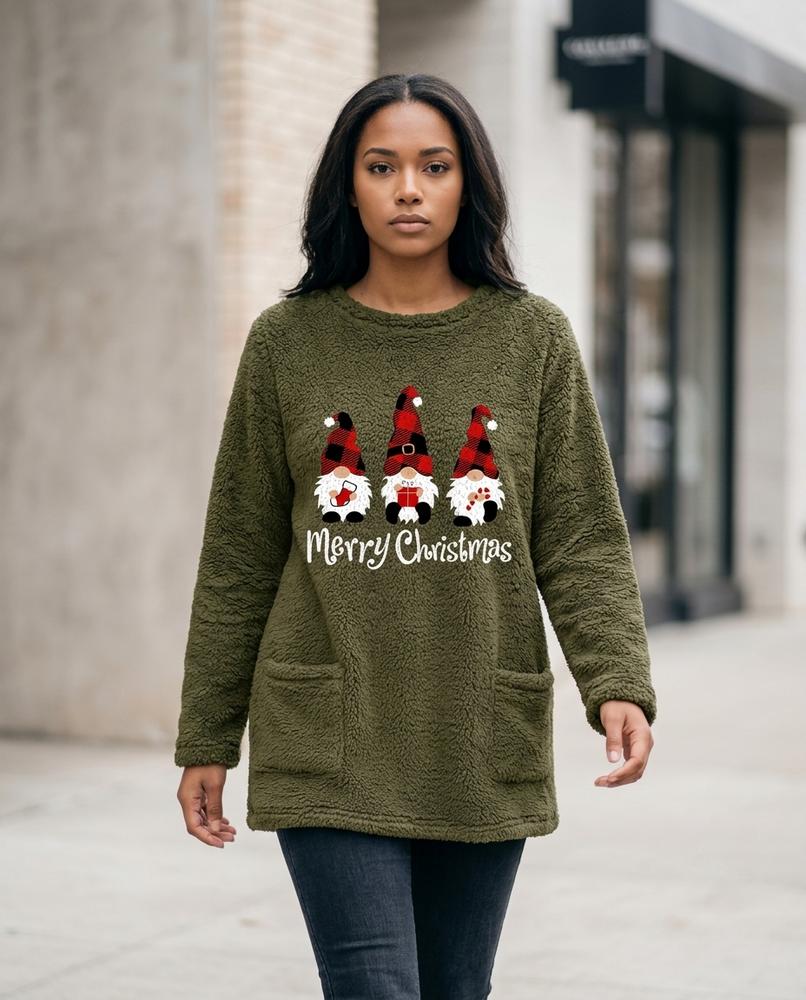Zumieze - Losin | Fleece Long-Sleeved Sweatshirt Women