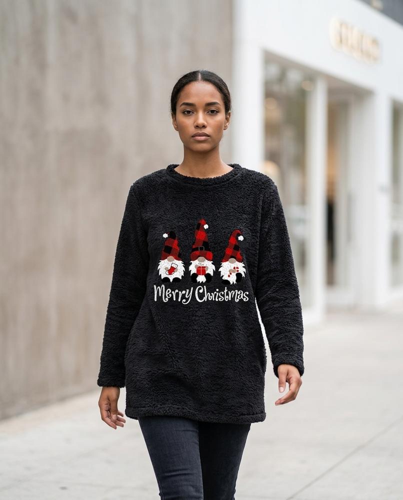 Zumieze - Losin | Fleece Long-Sleeved Sweatshirt Women