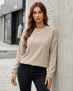 Zumieze - Caven | Ribbed Crewneck Sweater Women