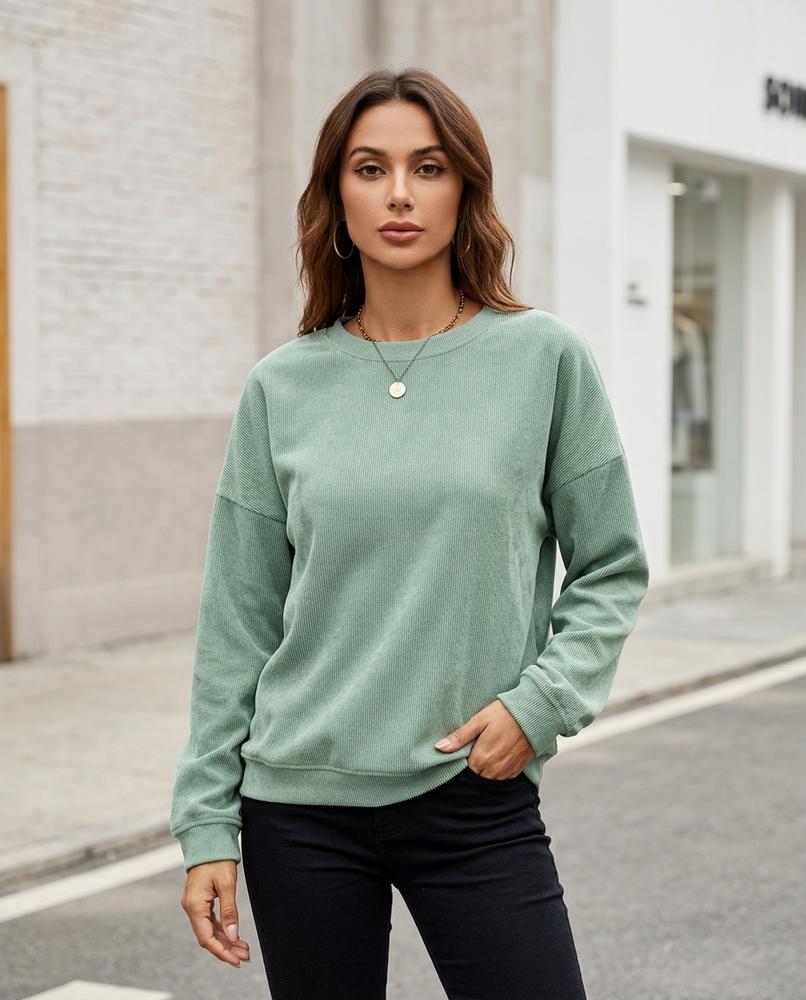 Zumieze - Caven | Ribbed Crewneck Sweater Women
