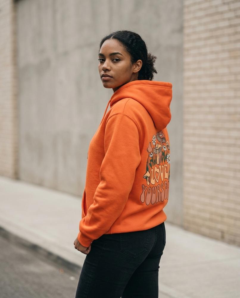 Zumieze - Elron | Printed Dropped Shoulder Hoodie Women