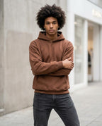 Zumieze - Coram | Loose Fit Cotton Blend Hoodie Men