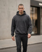 Zumieze - Coram | Loose Fit Cotton Blend Hoodie Men