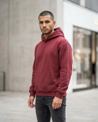 Zumieze - Coram | Loose Fit Cotton Blend Hoodie Men
