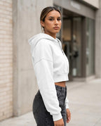 Zumieze - Arsen | Cropped Zip-Up Hoodie Women