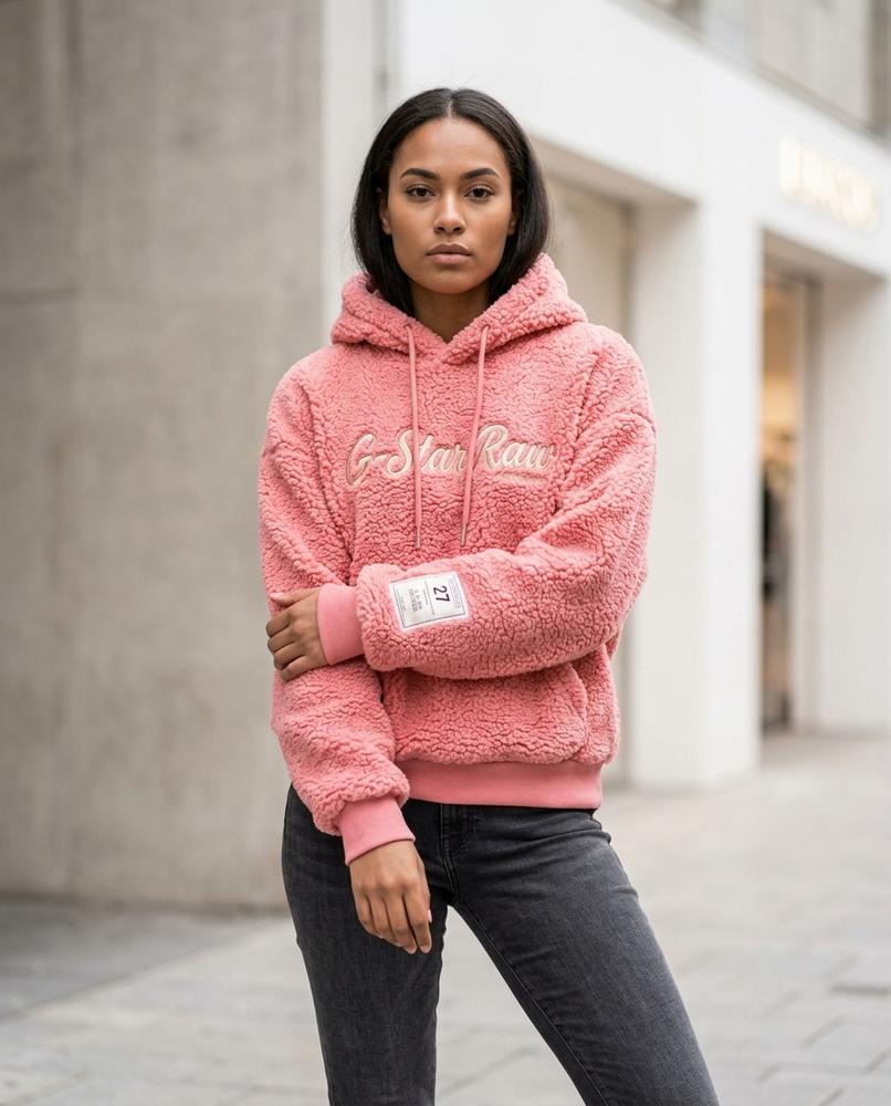 Zumieze - Rizan | Fleece Relaxed Fit Hoodie Women