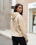 Zumieze - Tiron | Floral Print Relaxed Fit Hoodie Women