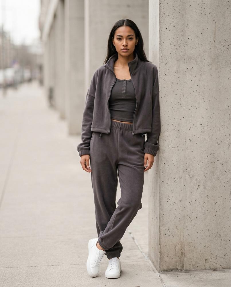 Zumieze - Sever | Zip-Up Fleece Jacket Women