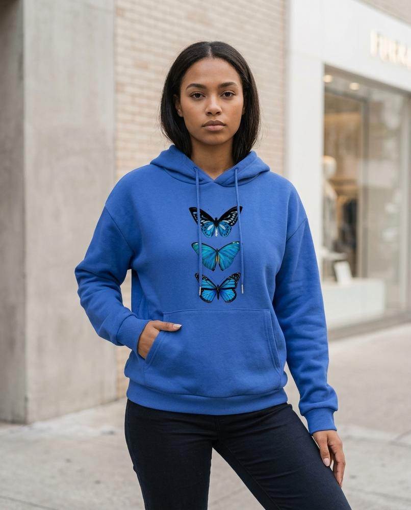 Zumieze - Vakar | Printed Relaxed Fit Hoodie Women