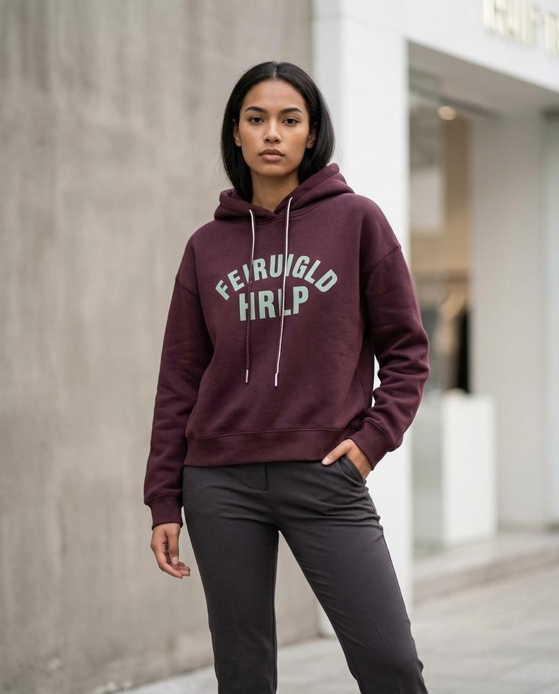 Zumieze - Lylan | Printed Hooded Hoodie Unisex