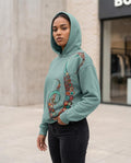 Zumieze - Daren | Graphic-Print Relaxed-Fit Hoodie Women