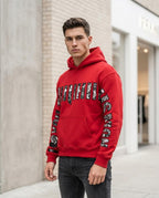 Zumieze - Rihal | Printed Relaxed Fit Hoodie Unisex