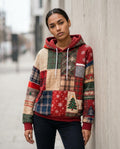 Zumieze - Nimon | Patchwork Hooded Hoodie Women