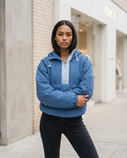 Zumieze - Vasin | Hooded Half-Zip Jacket Women