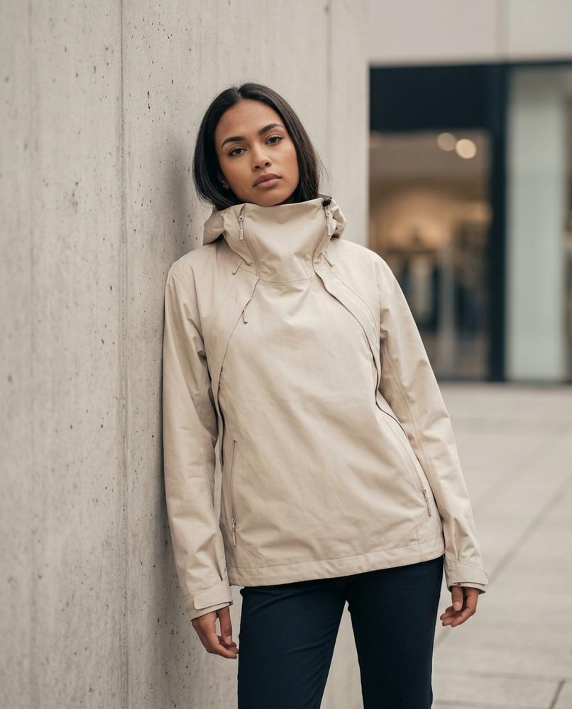 Zumieze - Malom | High-Neck Hooded Jacket Women