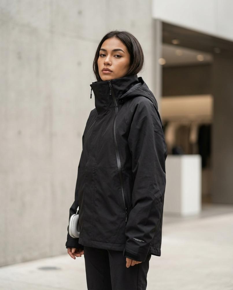 Zumieze - Malom | High-Neck Hooded Jacket Women