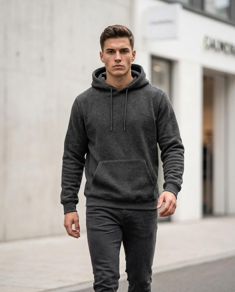 Zumieze - Samel | Loose-Fit Long-Sleeved Hoodie Unisex