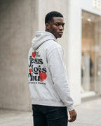 Zumieze - Roral | Printed Relaxed Fit Hoodie Unisex
