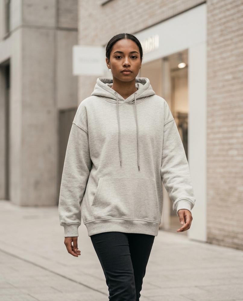 Zumieze - Seral | Solid-Color Paneled Hoodie Men