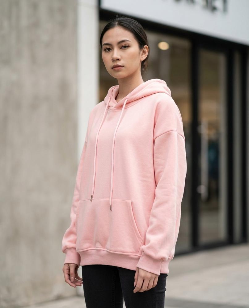 Zumieze - Seral | Solid-Color Paneled Hoodie Men