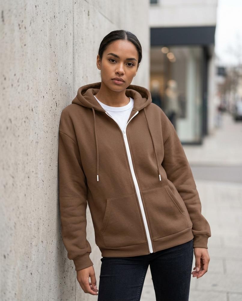 Zumieze - Aldan | Zip-Up Lined Hoodie Unisex